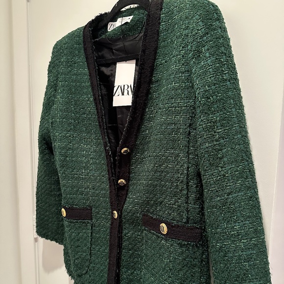 Zara Jackets & Blazers - Zara tweed coat